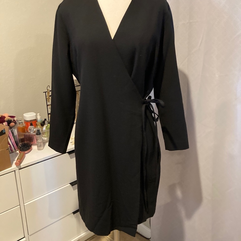 Vintage Emanuel ungaro Elegant Black Dress size6/40